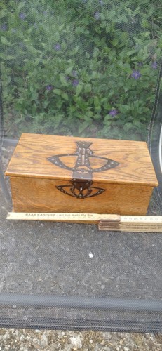 Antike holz truhe - antike,