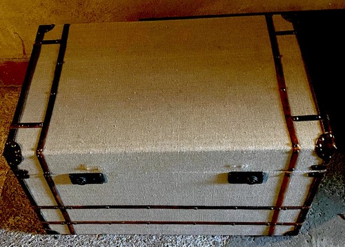 Vintage alte truhe mit - alte,