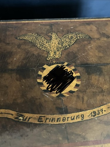Antike schatulle militaria - schatulle,