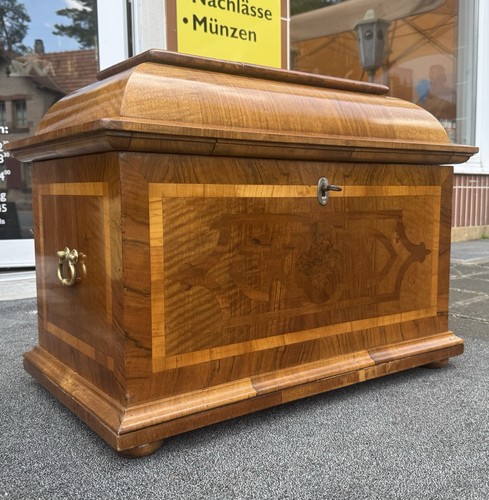 Barock truhe 73cm reisetruhe - truhe,