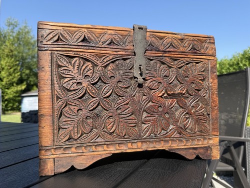 Holztruhe antik asiatisch - , um
