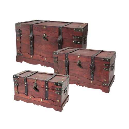 Hmf schatztruhe aus holz - hmf,